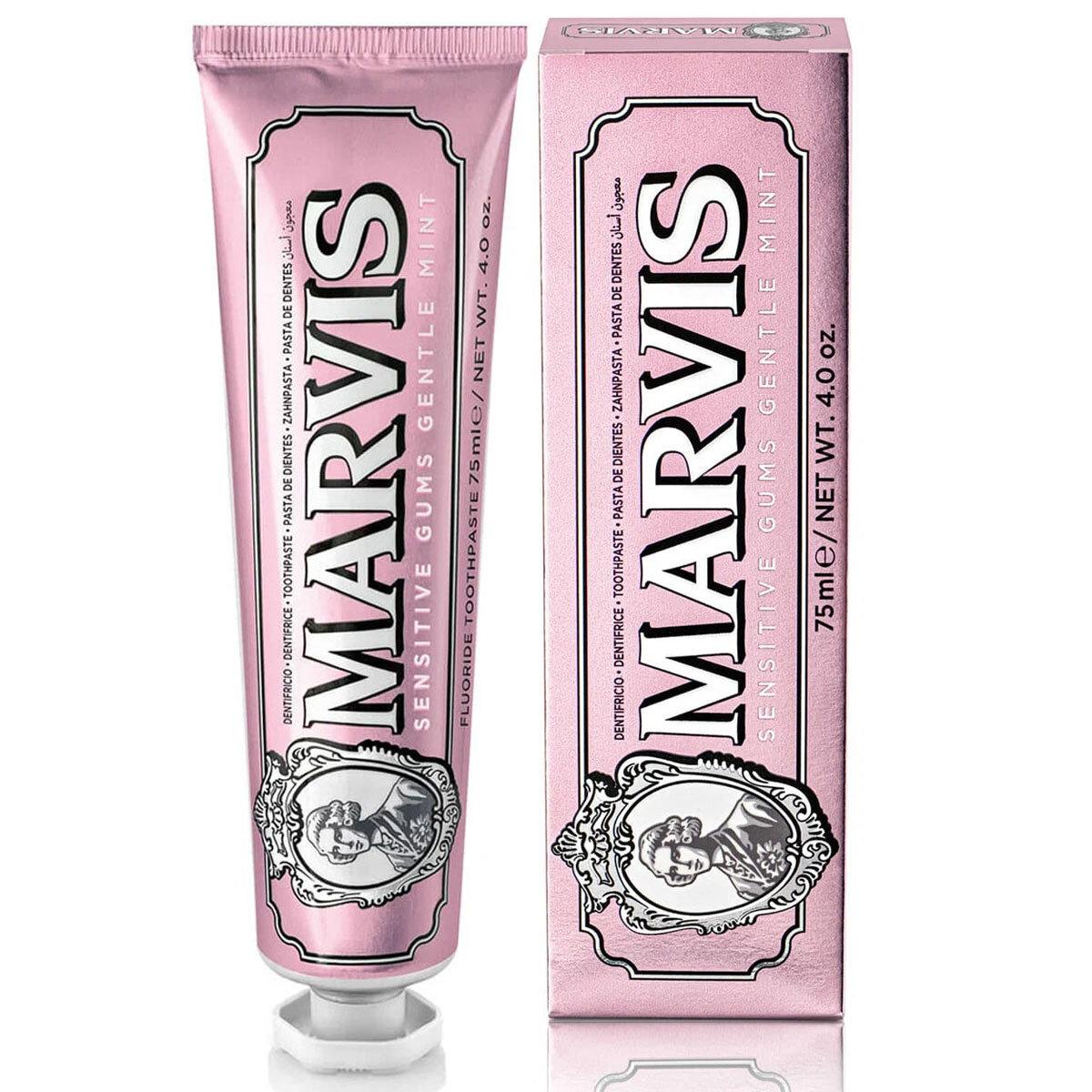 Зубная паста Marvis Sensitive Gums Gentle Mint для чувствительных дёсен, 75 мл