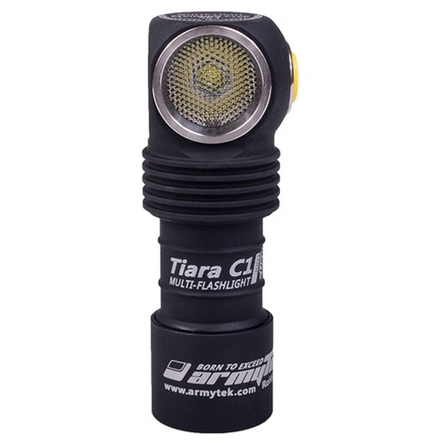 фото Ручной фонарь ArmyTek Tiara C1 Pro XP-L Magnet USB (теплый свет) + 18350 Li-Ion черный