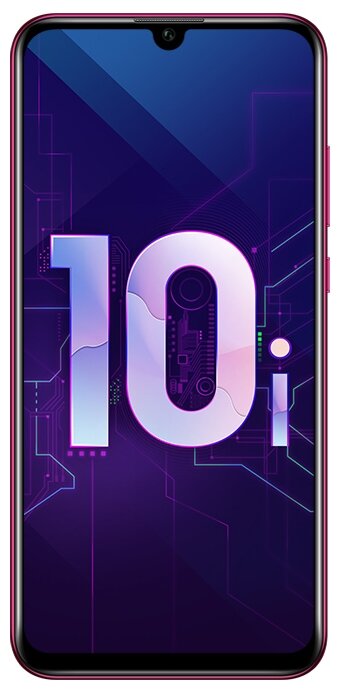 Купить Смартфон HONOR 10i 4/128GB красный (51093SKS) по низкой цене с доставкой из Яндекс.Маркета