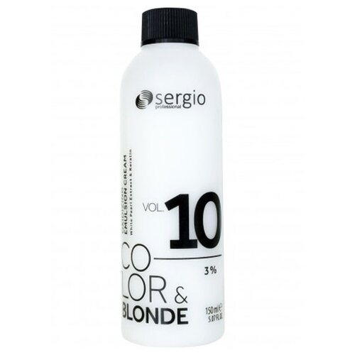 Sergio Professional Окислитель Color&Blonde, 3%, 150 мл