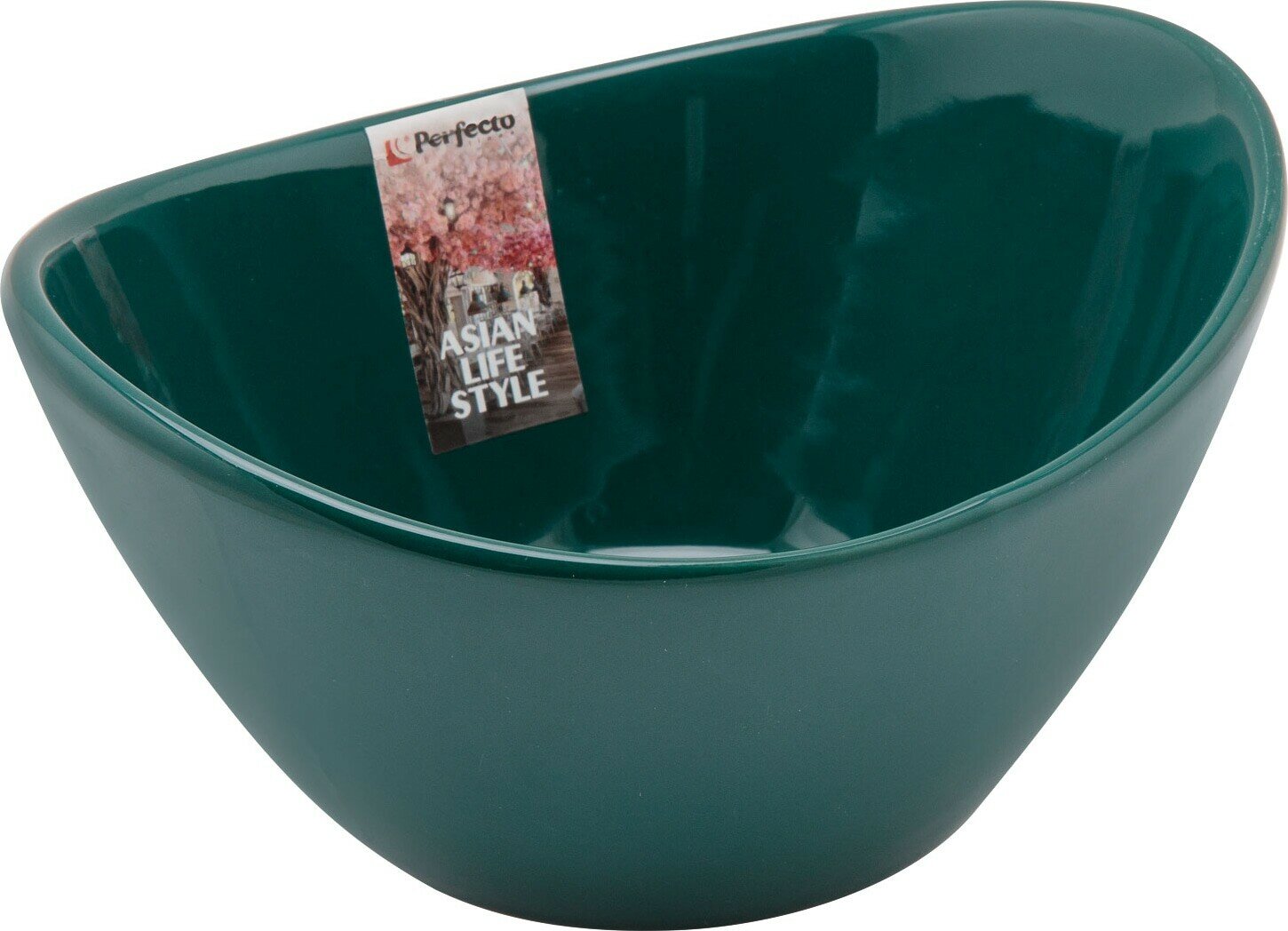 Салатник керамический PERFECTO LINEA Asian 15,3х12,5 см зеленый (17-115123)