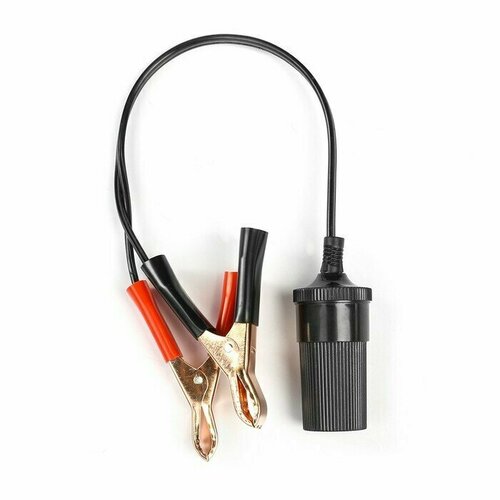 Удлинитель прикуривателя провод 30 см P-02 570₽