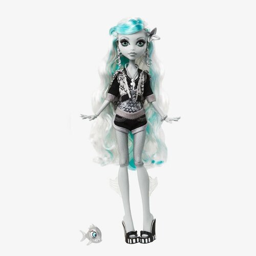 кукла monster high lagoona blue монстр хай лагуна блю hhk55 Кукла Monster High Reel Drama Lagoona Blue Doll (Монстер Хай Кино Драма Лагуна Блю)