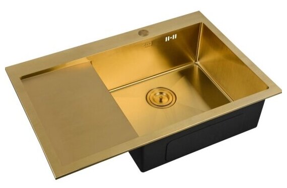 Кухонная мойка Zorg Sanitary SZR-7851-R BRONZE