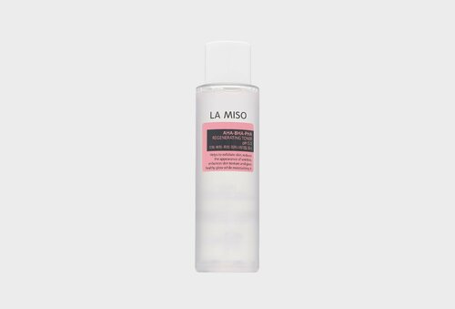 Интенсивно обновляющий тонер для лица с кислотами La Miso Aha-bha-pha regenerating toner