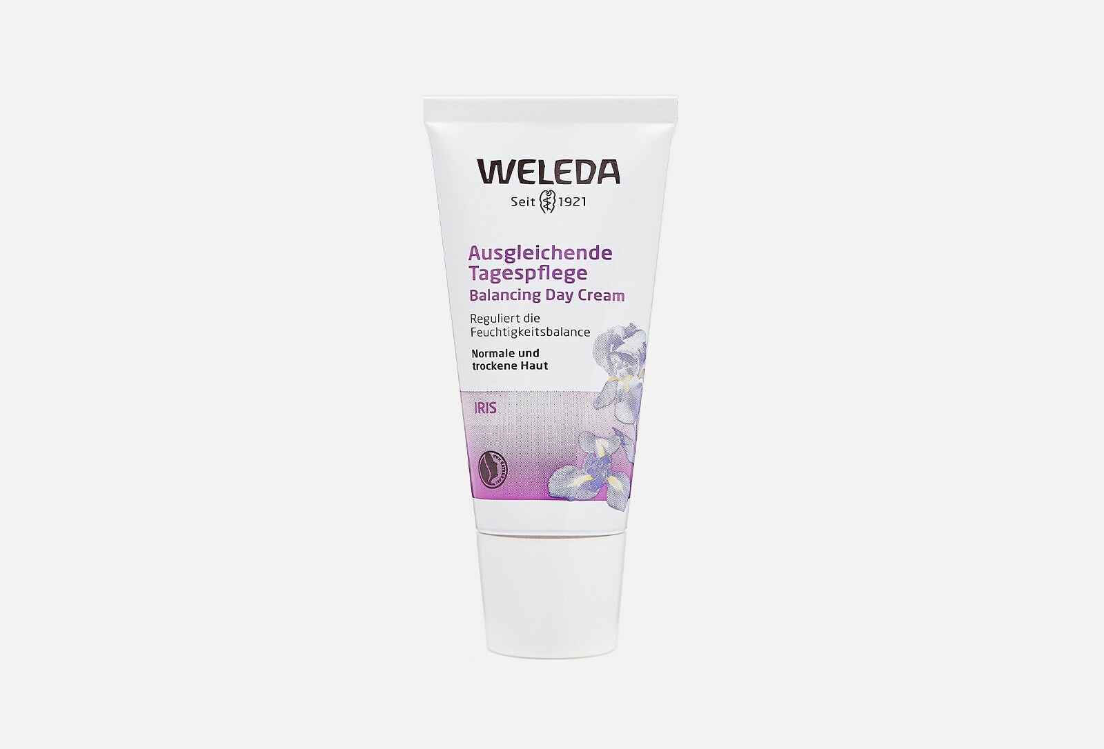 Крем-уход для лица освежающий дневной weleda iris hydrating day cream