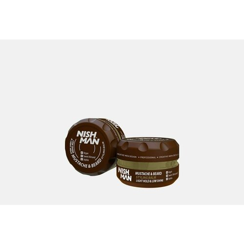 Бальзам для ухода за усами и бородой NISHMAN BEARD&MUSTACHE STYLING BALM