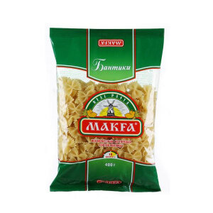 Макароны Makfa Бантики 400г - фото №11
