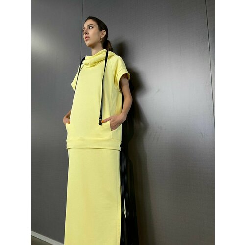 фото Платье valiosa, размер s-m-l, желтый