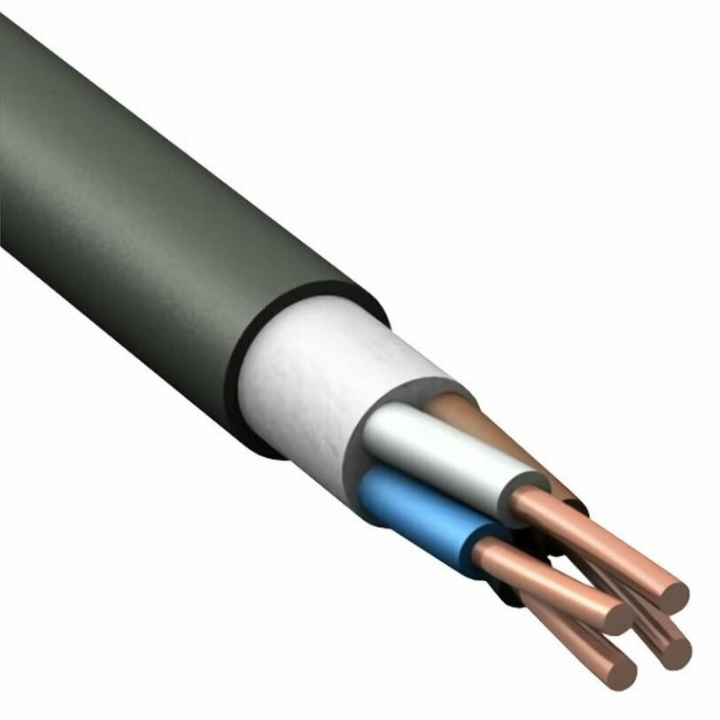 Кабель силовой электрический ВВГнг(A)-LS 4х4 мм2, медь, ГОСТ, 5 метров - фотография № 4
