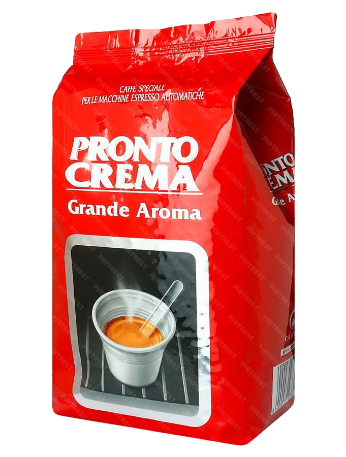 Зерновой кофе LAVAZZA PRONTO CREMA, пакет, 1000 гр.