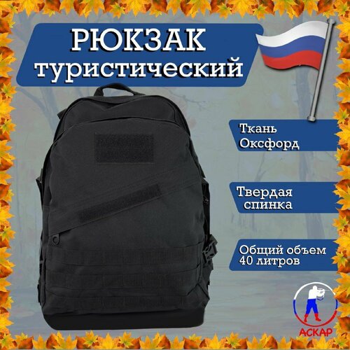 Рюкзак черный на учебу