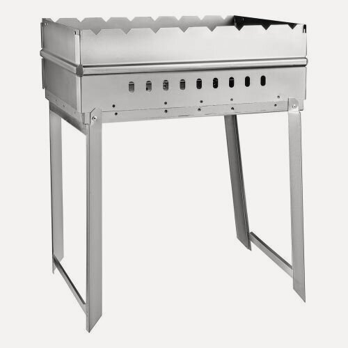 Изображение товара Мангал Grillboom 103-066 Дипломат на ножках, толщина 1мм, 45x30x40см