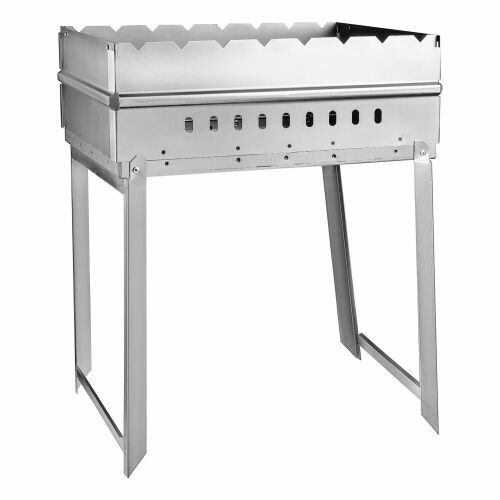 Мангал Grillboom 103-066 Дипломат на ножках, толщина 1мм, 45x30x40см