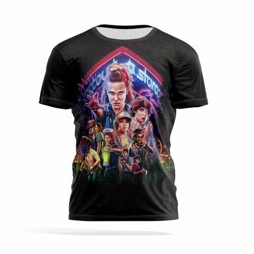 фото Футболка panin brand, размер 4xl, черный