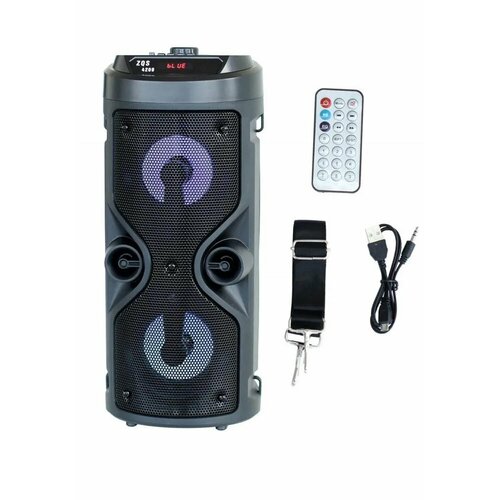 Пopтaтивная Bluetooth кoлонка модель ZQS-4209 черная 254900₽