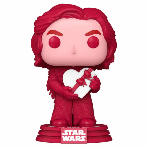 Фигурка Funko POP! Bobble Star Wars Valentines Kylo Ren (591) 67612 фигурка funko головотряс star wars pop kylo ren valentines edition 67612