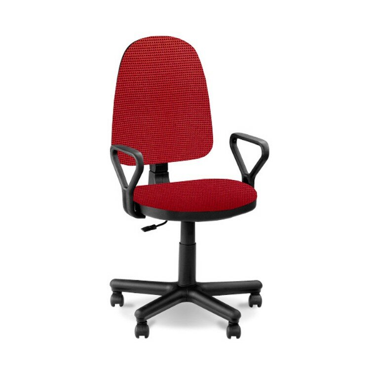 фото Кресло офисное Nowy Styl, престиж RU (GTP, PL56 крестовина пластик, С-16) крас.