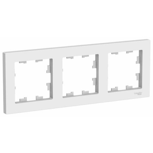 Рамка 3-пост. AtlasDesign универс. лотос SE ATN001303 белый