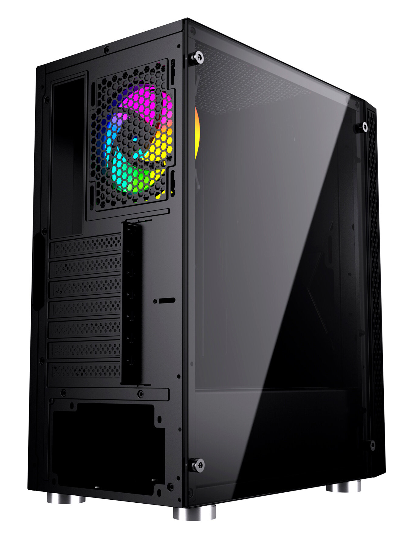 Компьютерный корпус ATX GMNG GG-CC110 черный - фото №8