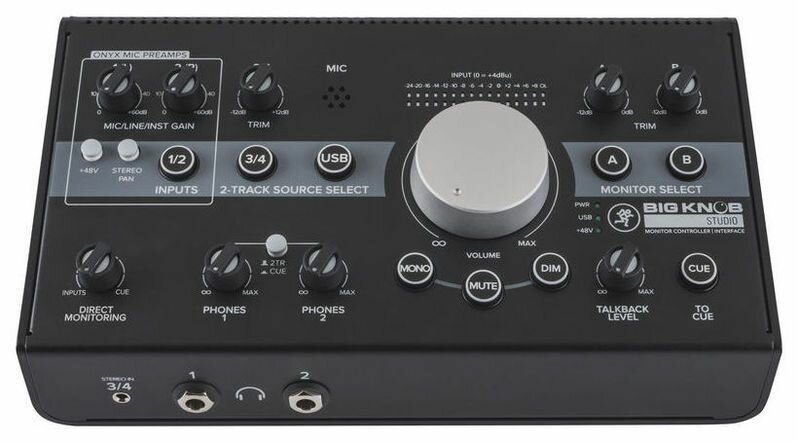 MACKIE Big Knob Studio USB - Контроллер для студийных мониторов