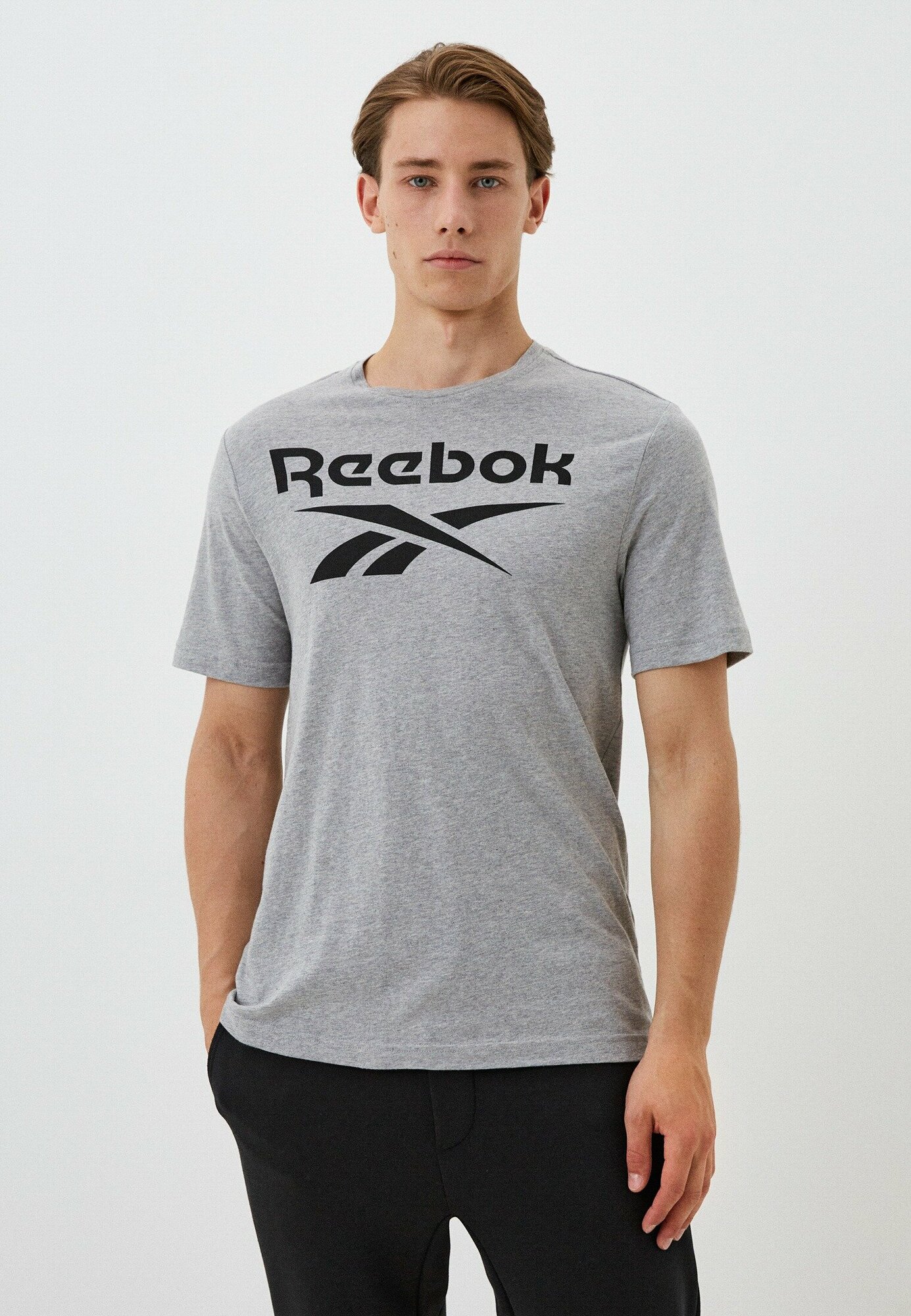 Футболка Reebok Identity Stacked Logo T-Shirt