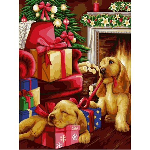 Картина по номерам Рождественская ночь 40х50 см АртТойс картина по номерам рождественская ночь 40x50 см