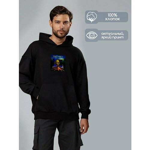 фото Худи hypnotica, размер xs, черный