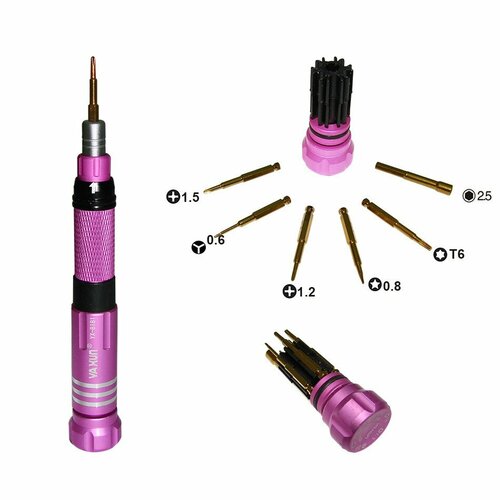 набор отверток ya xun yx 688 отвертка лопатка YaXun/Набор отверток Отвертки для ремонта телефонов смартфонов планшетов ноутбуков компьютеров YA XUN YX-8181