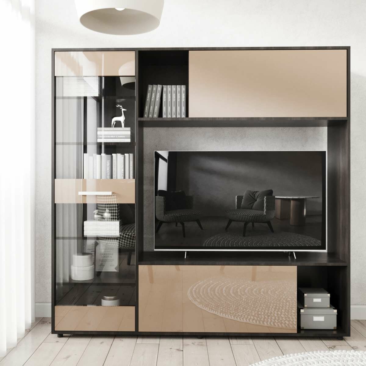 фото Гостиная венге 175х165