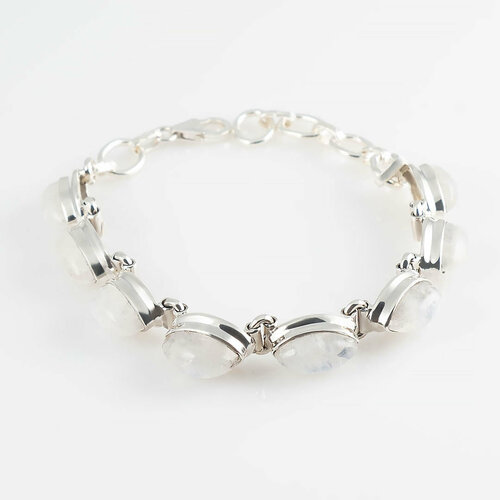 Браслет Milana Silver, серебро, 925 проба, лунный камень