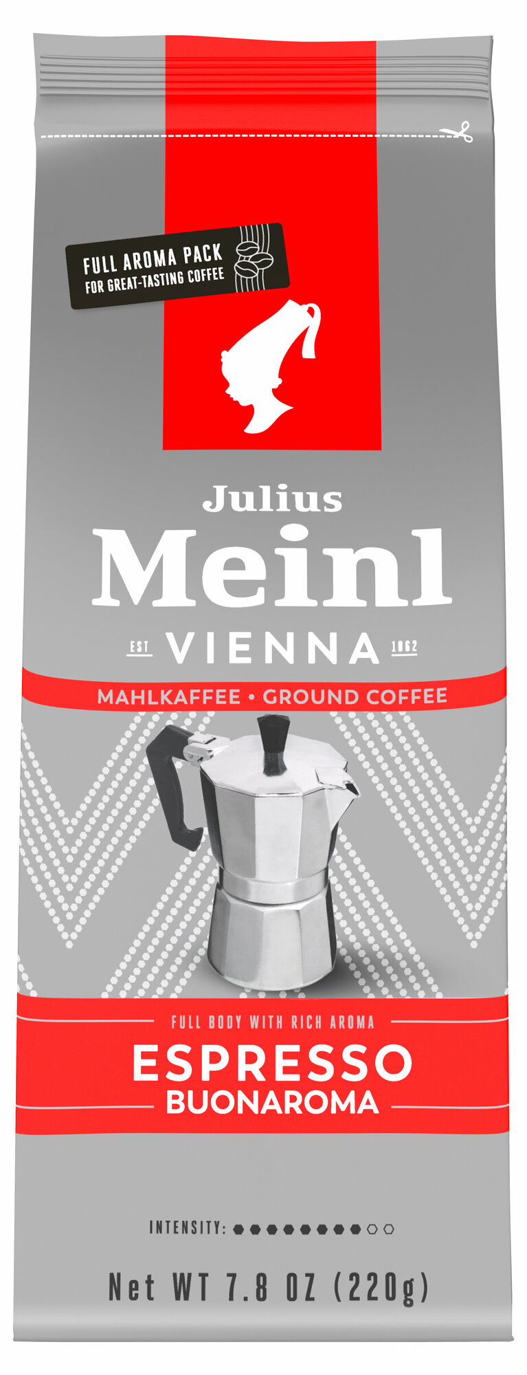 Кофе Julius Meinl Венский завтрак Ароматный молотый 0,22 кг - фотография № 1