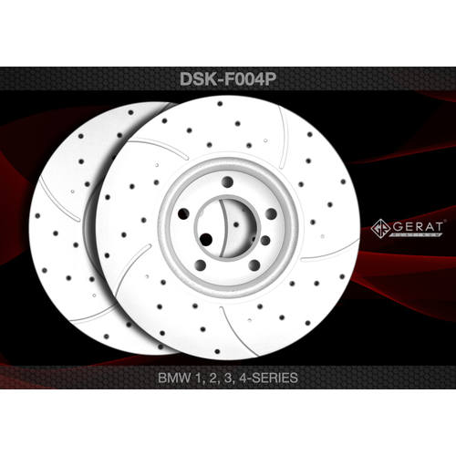 Тормозной диск Gerat DSK-F004P (передний) Platinum