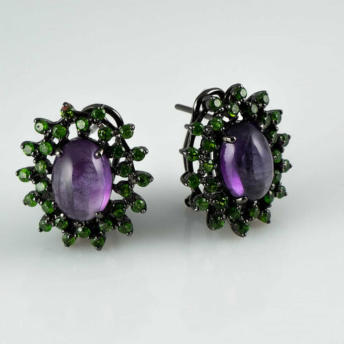 Серьги серебро, 925 проба