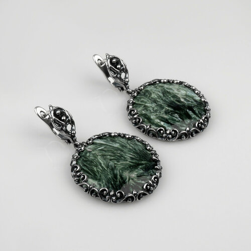 Серьги серебро, 925 проба