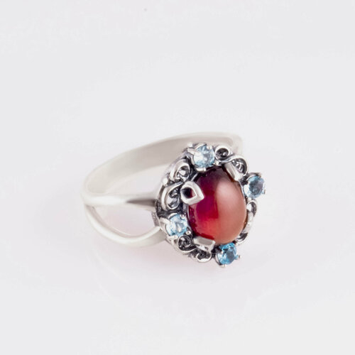 фото Кольцо серебро, 925 проба milana silver