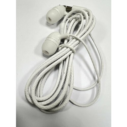 Проводные наушники вкладыши mini jack AUX 35 мм с микрофоном гарнитура для телефона компьютера плеера 16700₽