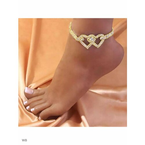 Браслет на ногу, золотой браслет на ногу accessories pfv414221