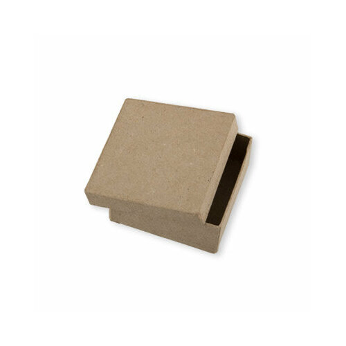 Заготовка для декорирования Love2art PAM-014 коробка папье-маше 7 х 7 х 3 см 2 шт в форме квадрата