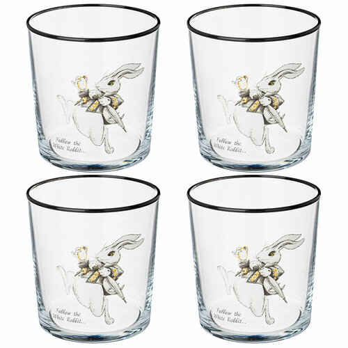 Набор стаканов alice из 4 штук 380мл (181550)