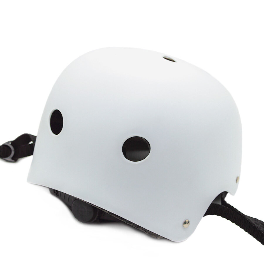 Шлем защитный для детей и взрослых, для электротранспорта / самокатов / велосипедов / скейтбордов, регулируемый по размерам, белый