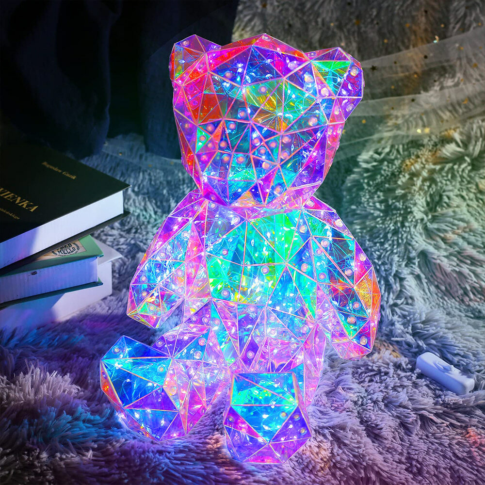 LED Медведь светящийся - фотография № 5