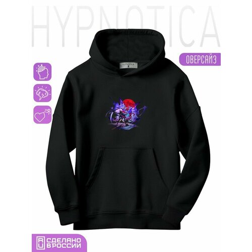 фото Худи hypnotica, размер xs, черный