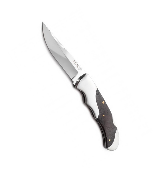 Нож грибника Pirat Белка S121 длина лезвия 8.5 см
