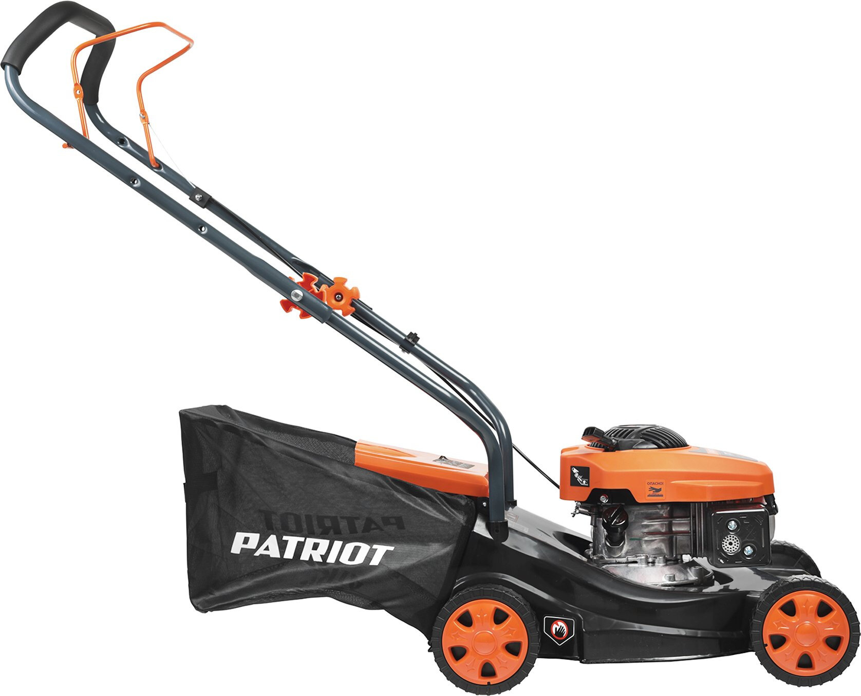Газонокосилки Ручные Газонокосилка роторная Patriot PT 40 (512109401) 2570Вт, Регулировка высоты скашивания, Складная ручка