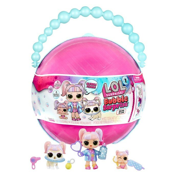 Кукла в шаре Bubble, L.O.L. SURPRISE, большой набор с аксессуарами