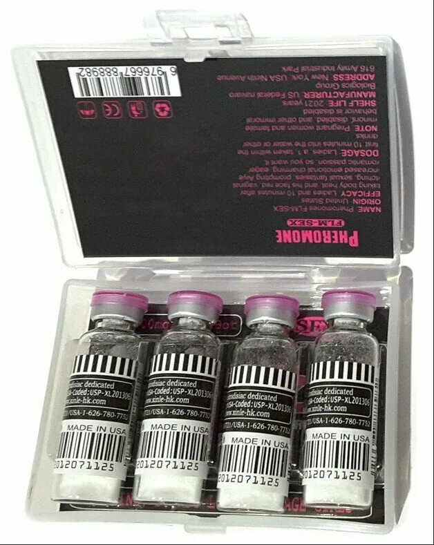 Возбуждающее средство для женщин FLM pheromone Pink, 4*10 мл