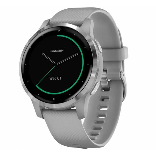 Умные часы Garmin Vivoactive 4s GPS серебристыйсерый 2795000₽