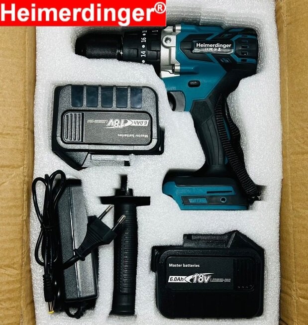 Шуруповерт для ледобура Heimerdinger 6Ач без кейса