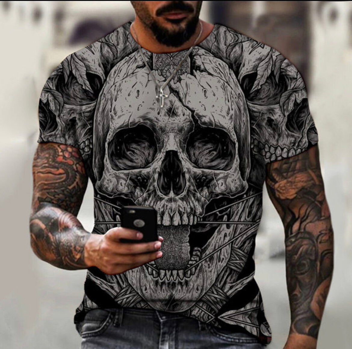 фото Майка череп